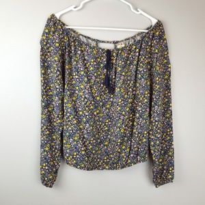 Hollister | Off The Shoulder Top Keyhole In Back